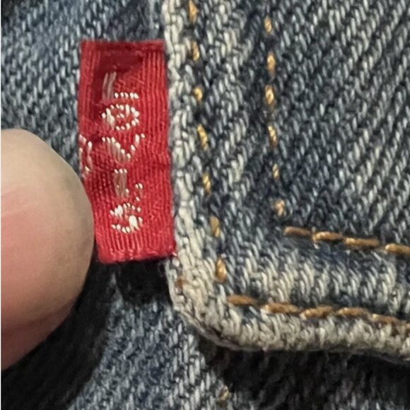 LEVIS STRAUSS CO DENIM JACKET SIZE MEDIUM Women’s Trucker Jean - Picture 3 of 7